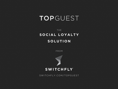 Topguest Switchfly brand branding merger print