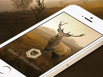 Berner Hunters iOS App design / Swiss app application berner hunters ios mobile social