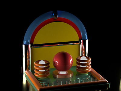 Pinball? 3d 3d art animation cinema4d colors design graphic design modeling modern motion graphics