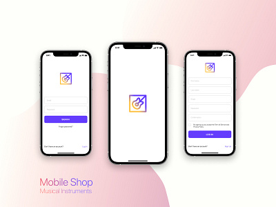 UI/IX Design/Mobile Shop