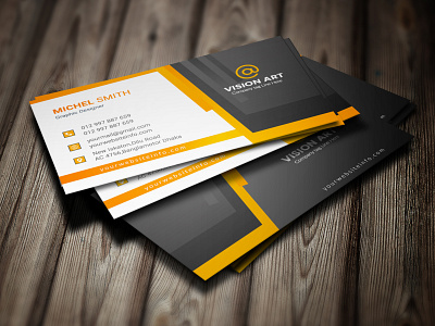 corporate business card design