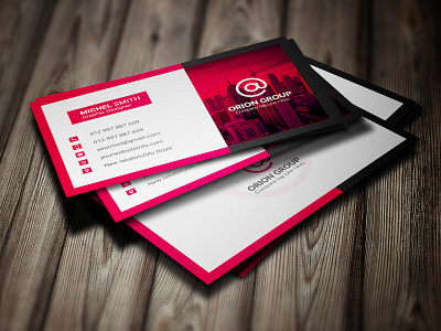 corporate business card