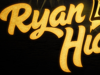 Ryan Hickman Live logo typography