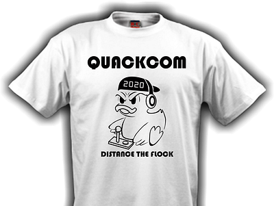 Duck design shirt mock-up branding duck games illustration logo mockup shirt