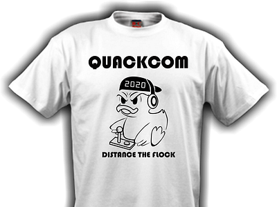 Duck design shirt mock-up