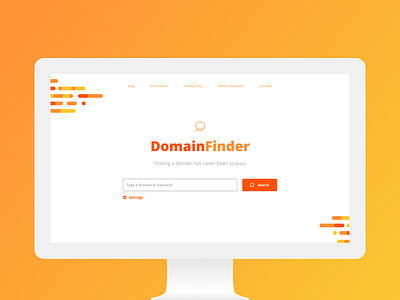 Domain Finder - Website