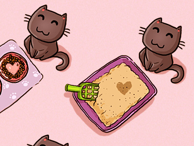Happy Valentine's Day! cat catsu comics crazy drawing lady raster