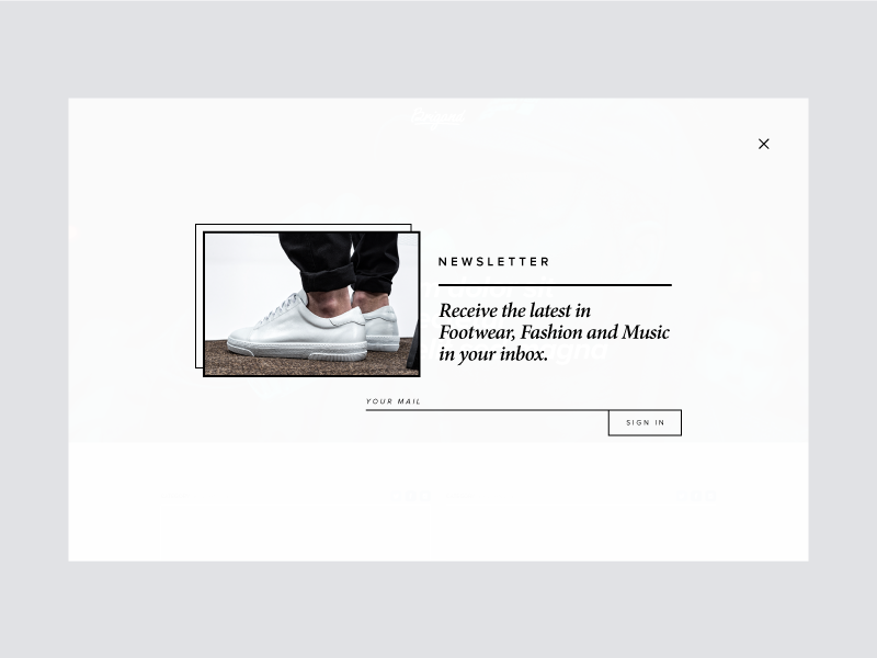 Newsletter Layout by Gerd Afforti on Dribbble