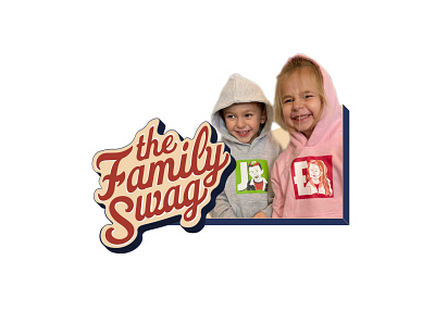 The Family Swag ad ad campaign apparel apparel design brand concept branding custom logo design illustration logo logo concept logo design