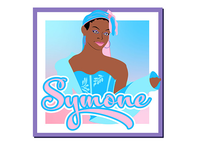 RuPaul Season 13 "Symone" (Illustration | Print Design) design drag queen funny graphic design illustration lgbtqa rupaul rupauls drag race symone
