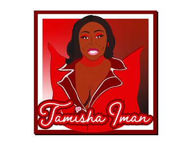 RuPaul's Drag Race Season 13 "Tamisha Iman" apparel design drag queen funny graphic design illustration rupauls drag race