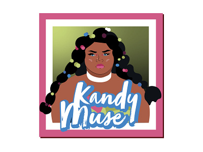 RuPaul's Drag Race Season 13 "Kandy Muse" apparel design drag queen funny graphic design illustration rupauls drag race