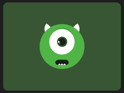 Mike Wazowski Vector bored drawing learning mike wazowski vector monsters ink illustrator