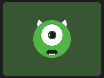 Mike Wazowski Vector