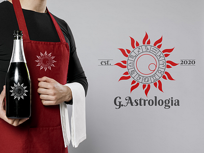 Another style of G.Astrologia logo