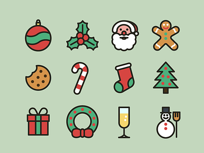 Christmas Icons (Full Set - Free download)