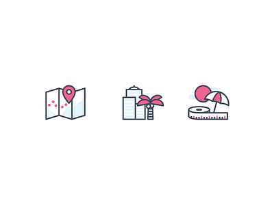 Tailor made holidays icons