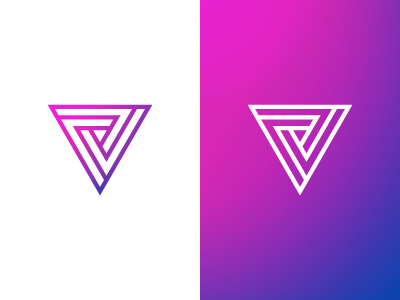 V Logo by Daniele De Santis on Dribbble