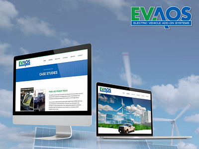 EVAOS VEHICLE SYSTEMS design elementor graphic design logo website design wordpress