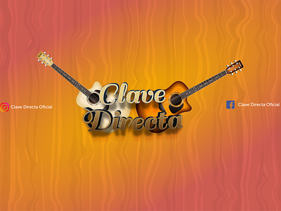 Clave directa portada RS background design editing illustrator logodesign