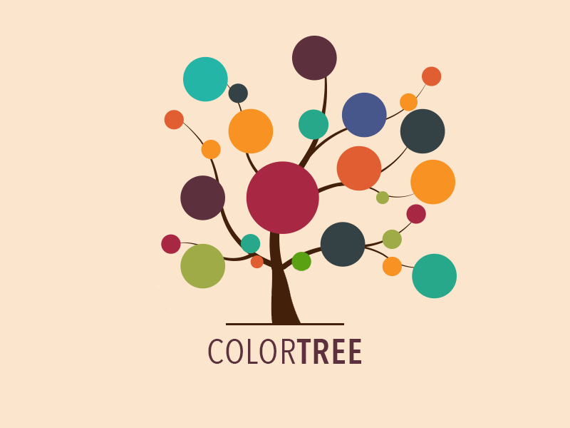 ColorTree by Ecem Afacan on Dribbble