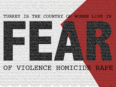 Fear blood fear homicide rape rights turkey violence women