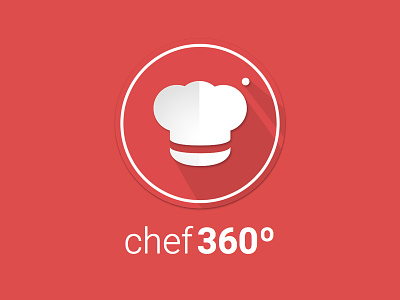 chef360º App app chef logo splash ui ux