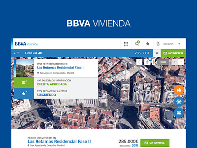 BBVA vivienda home house listings living real estate template