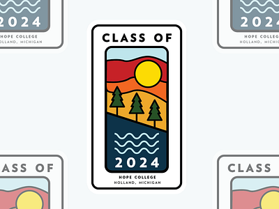 Hope College Class of 2024 Sticker