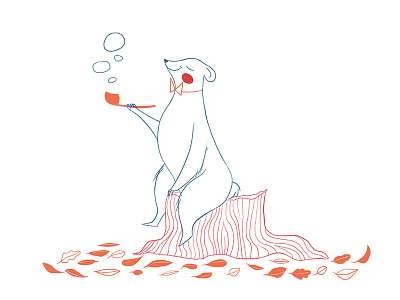 The Gentlebear bear illustration childrens illustration illustration