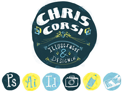 Brand & Resume Icons/Logo brand icon iconography illustration lettering resume typography