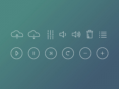 Line Icons clean iconography icons line line icons ui ux