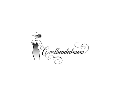 Black but #cursive Coolheadedmom animation art branding design illustration illustrator lettering logo type vector