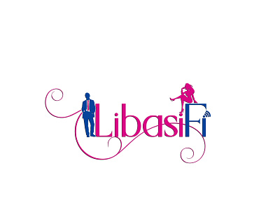 Libasifi #From #first #Pakistan #Client #Order animation art branding design illustration illustrator lettering logo type typography vector