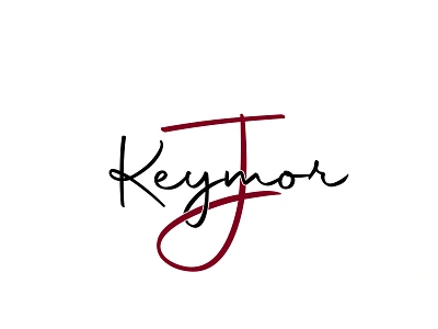 J Keymor signature logo animation art branding design illustration illustrator lettering logo type typography vector