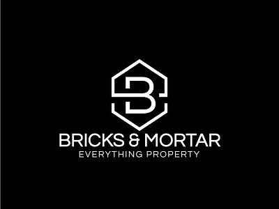 Bricks & Mortar #Professional #Work animation art branding design illustration illustrator lettering logo type vector