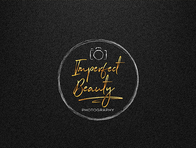 Tittle: Imperfect Beauty - #Photography #hand-drawn #signature branding design elegant graphic design hand drawn hand written logo logo design luxury modern signature unique