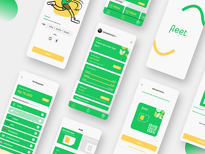 Fleet - Internet provider app design