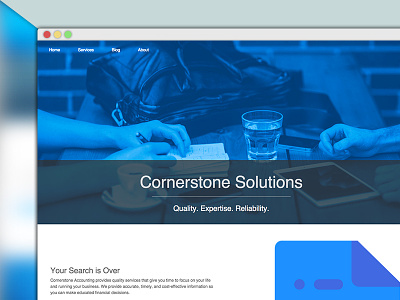 Cornerstone Solutions design userexperience wordpress ux webdesign webdevelopment website