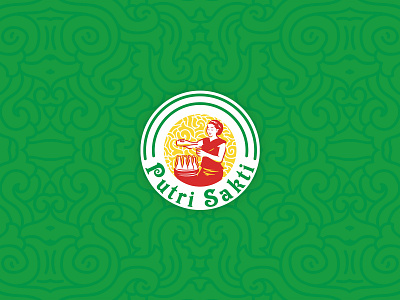 Jamu Putri Sakti Logo brand identity branding classic logo desainlogo design herbal logo illustration logo logo jamu vector visual identity