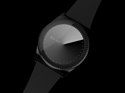 Kie - Smart Watch Design black kie product smart watch startup vinhspiration watches wearables