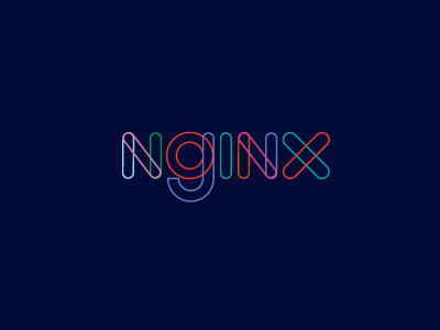 NGINX branding works enterprise software nginx typography vinhspiration