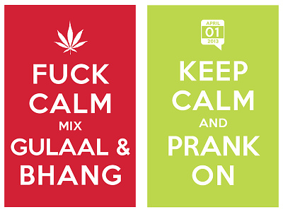 fuck calm mix gulaal and bhang / keep calm and prank on fonts fuck i swear illustrated type type typo typography whatever fuck iy