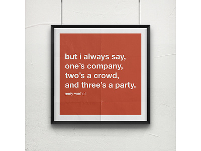 Art Quotes - Andy Warhol