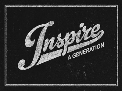 Inspire a generation