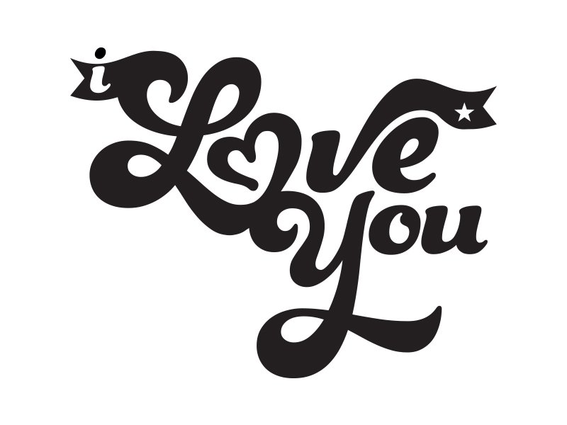 I Love You by manish mansinh on Dribbble