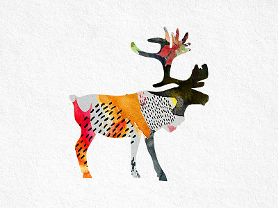 Stag animal illustration stag wild life
