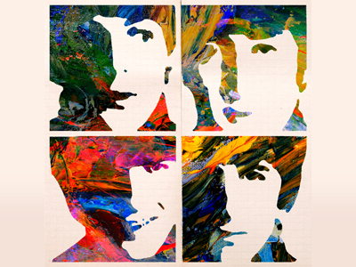 the beatles by manish mansinh on Dribbble