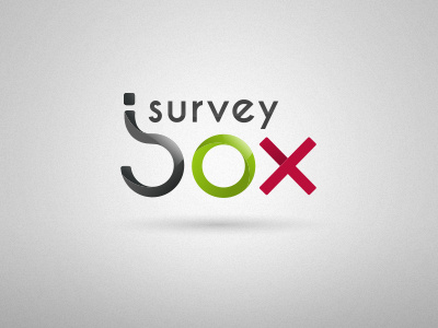Survey Box - branding 3d 3dlogo box branding graphic light logo lp.graphic red survey