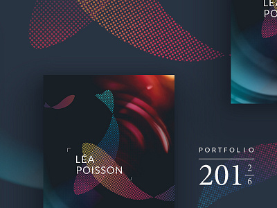 Book Lea Poisson behance branding creative design elegant france luxury portfolio print rainbow rennes webdesigner